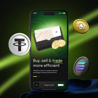 Test NCTheme trading platform displayed on a mobile device