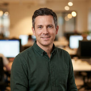 Profile picture of Daniel Carter, identified as Chief Technology Officer at Test NCTheme